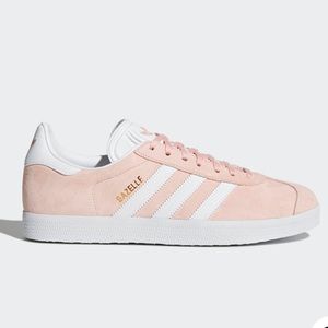 Blush Suede Adidas Gazelle